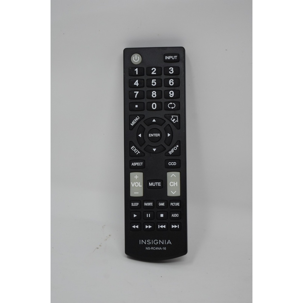 Insignia NS-RC4NA-16 TV Remote Control OEM Genuine Replacement Battery Cover Inc